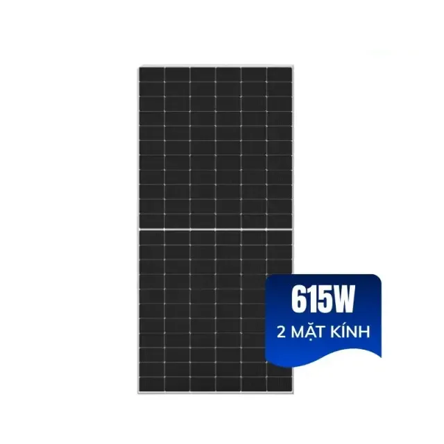 Tấm pin năng lượng mặt trời 615W SHARP NBJE615 | Hiệu suất 22.76%