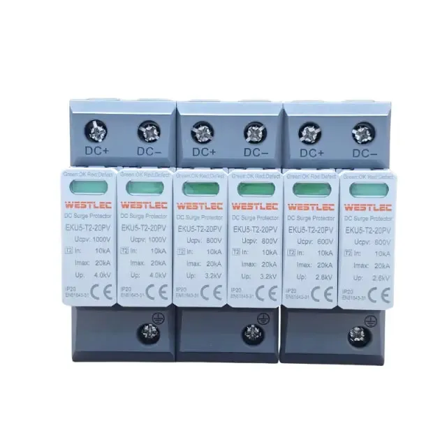 Chống sét lan truyền SPD DC 2P 600/800/1000VDC 20kA WESTLEC