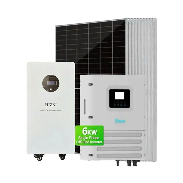 Combo hệ thống điện mặt trời lưu trữ 6kW