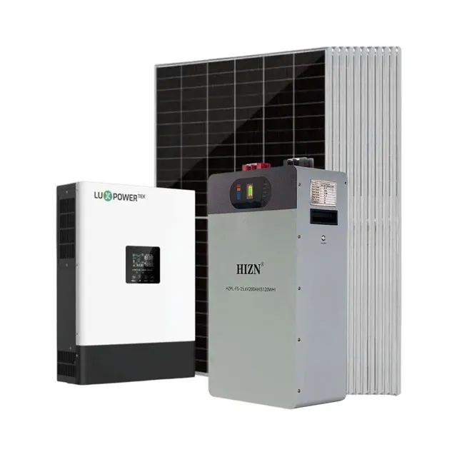 Combo hệ thống điện mặt trời lưu trữ LuxPower + Pin Lithium HIZN