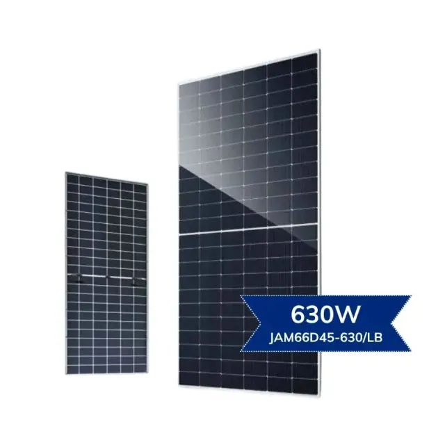 Tấm pin năng lượng mặt trời JA 630W N-Type 2 mặt kính
