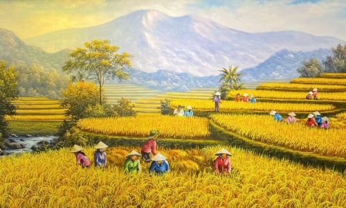 Tranh đồng quê 25