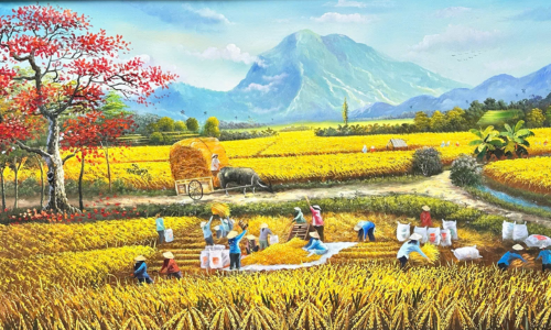 Tranh đồng quê 21