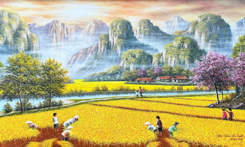 Tranh đồng quê 22